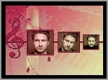 twarz, Gerard Butler, klucz wiolinowy